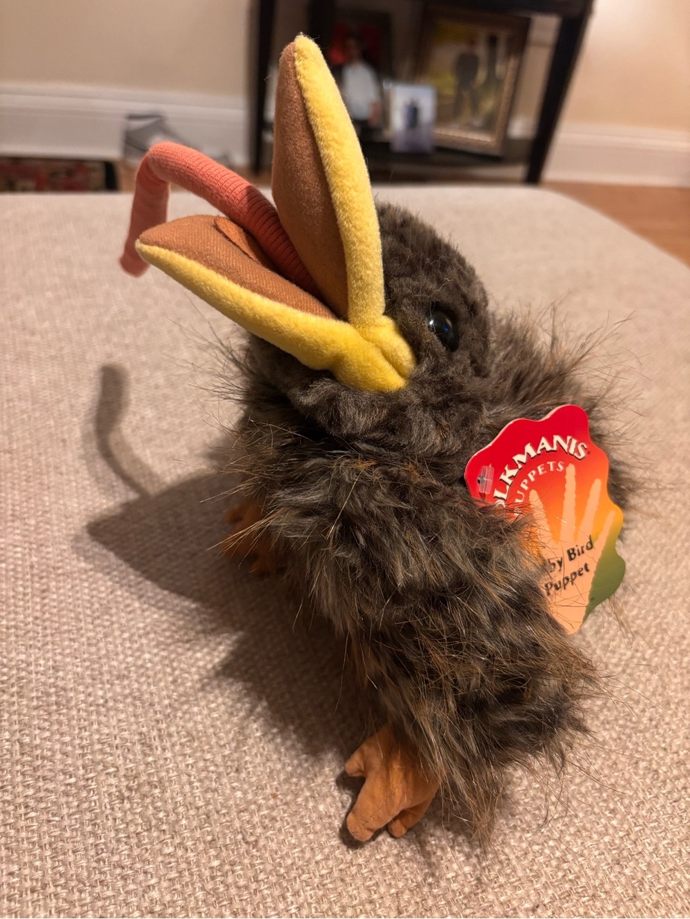 Folkmanis Puppets Baby Bird with Worm Puppet
